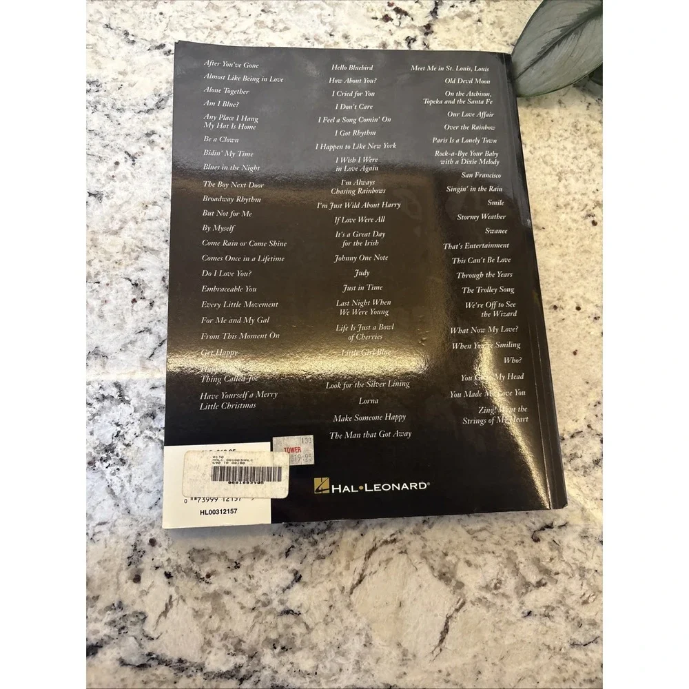 The Judy Garland Souvenir‎ Songbook Piano/Vocal/Guitar